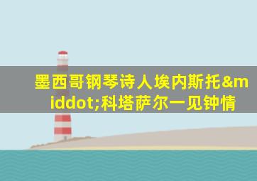 墨西哥钢琴诗人埃内斯托·科塔萨尔一见钟情