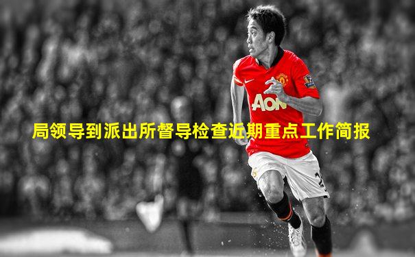 局领导到派出所督导检查近期重点工作简报