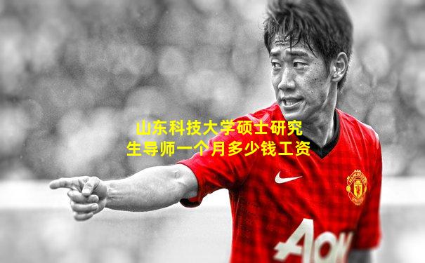 山东科技大学硕士研究生导师一个月多少钱工资