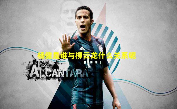 杨健是谁与柳云龙什么关系呢