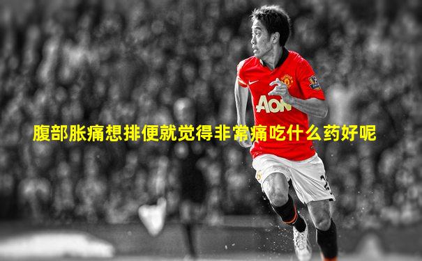 腹部胀痛想排便就觉得非常痛吃什么药好呢