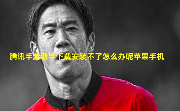 腾讯手游助手下载安装不了怎么办呢苹果手机